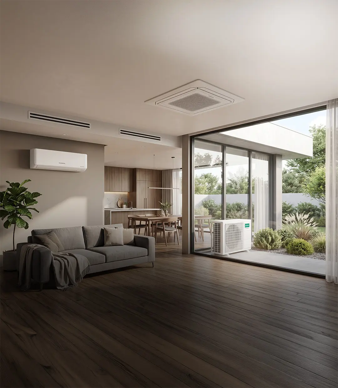 Residential air conditioning solutions
